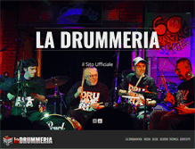 Tablet Screenshot of ladrummeria.com